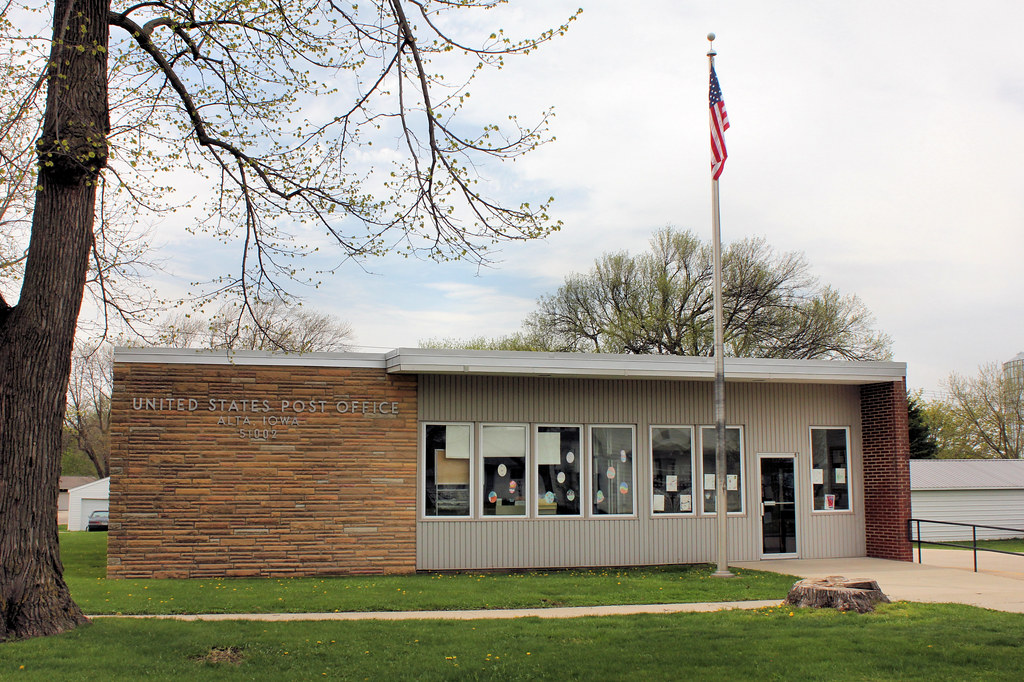 Post Office Alta, IA Tom McLaughlin Flickr