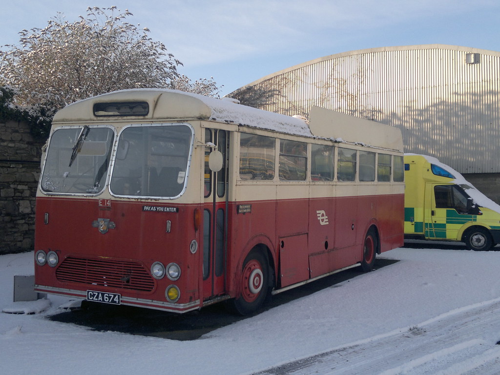E14 E14 in the snow in Broadstone Garage, Dublin. 28/11/10… Flickr