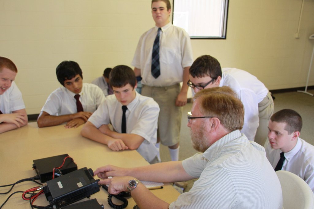 Ham Radio at Midwest academy Iowa WB2IQU Steve Bozak show… Flickr