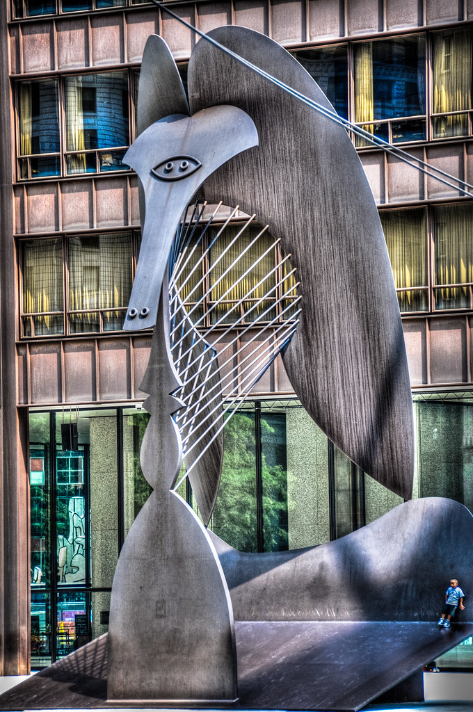 Pablo Picasso Chicago Picasso sculpture at Daley Plaza C… Flickr