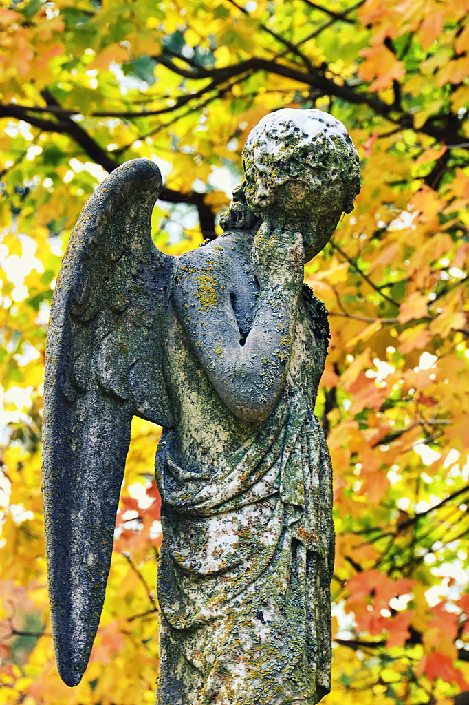angel statue Lexington, Kentucky cemetery joshhikes Flickr
