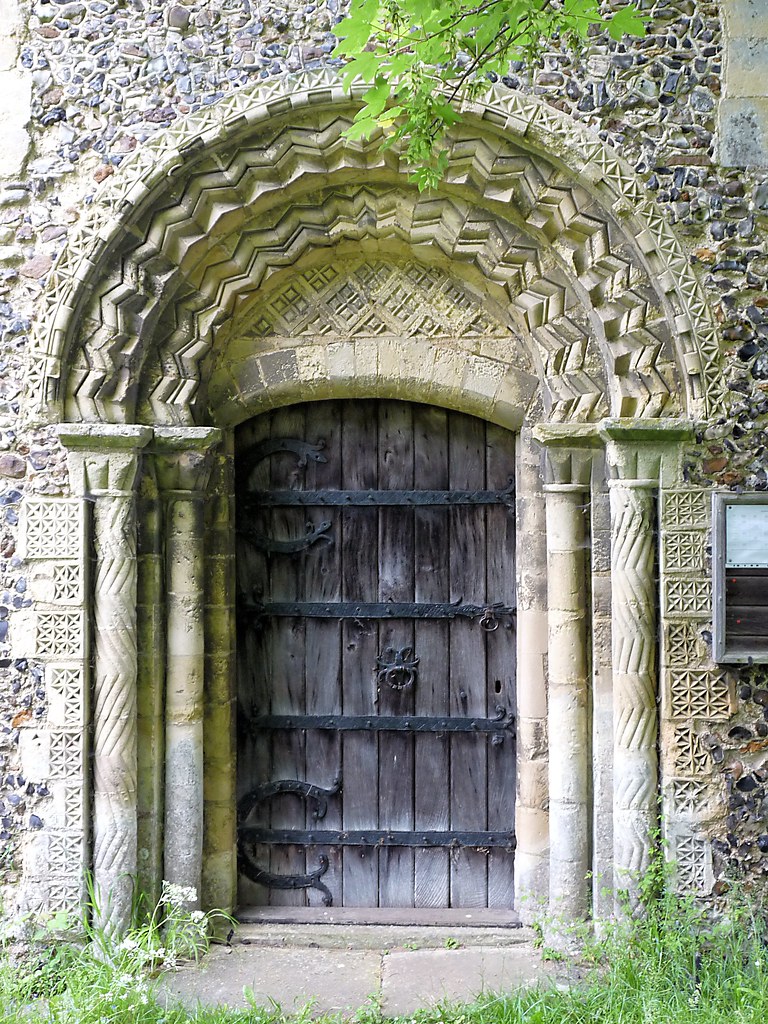 Margaret Roding, Essex Superb Norman south doorway of St M… Flickr