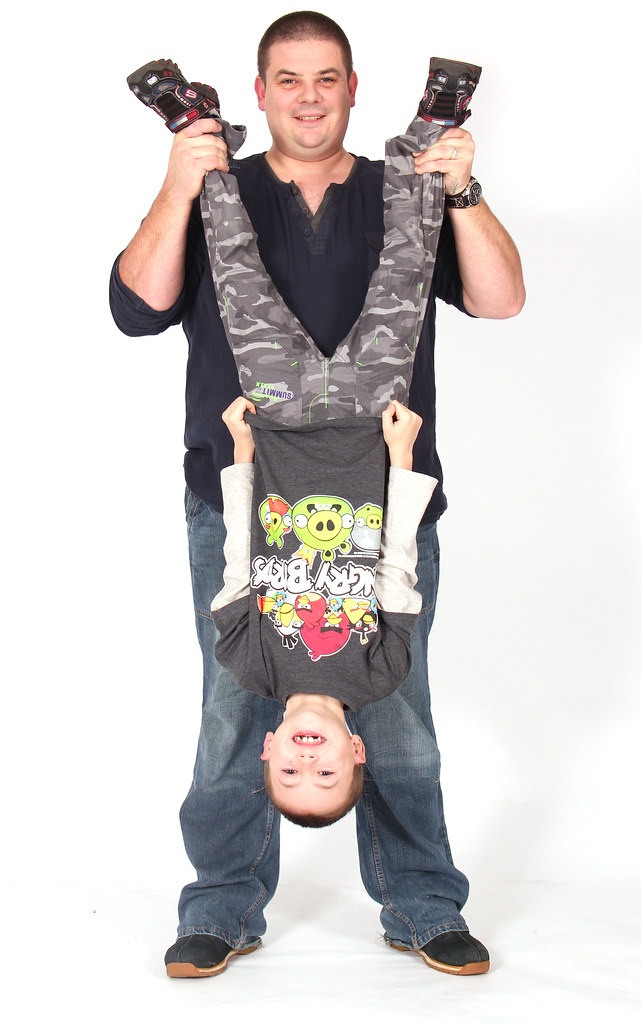 dad and jack upside down pkx3ni Flickr
