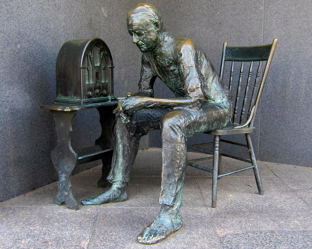 The Fireside Chat The Franklin Delano Roosevelt Memorial i… Flickr