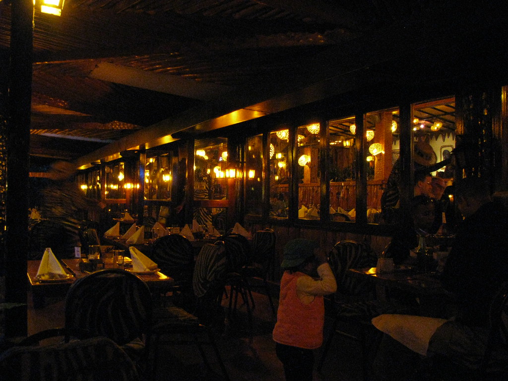 Carnivore restaurant Much of the seating at the Carnivore … Flickr