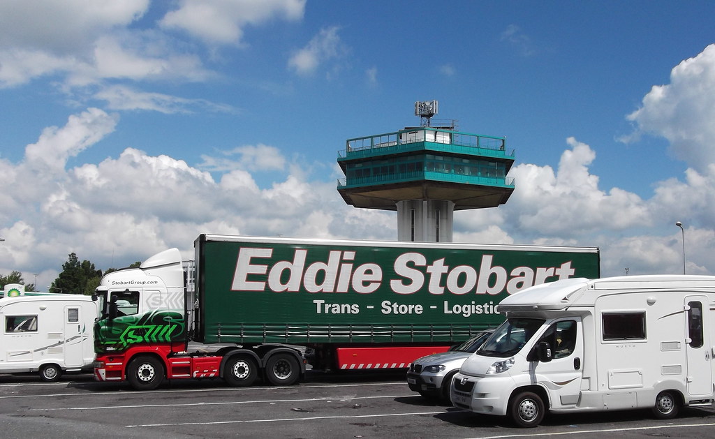 Forton Services M6 North Lancashire Eddie Stobart