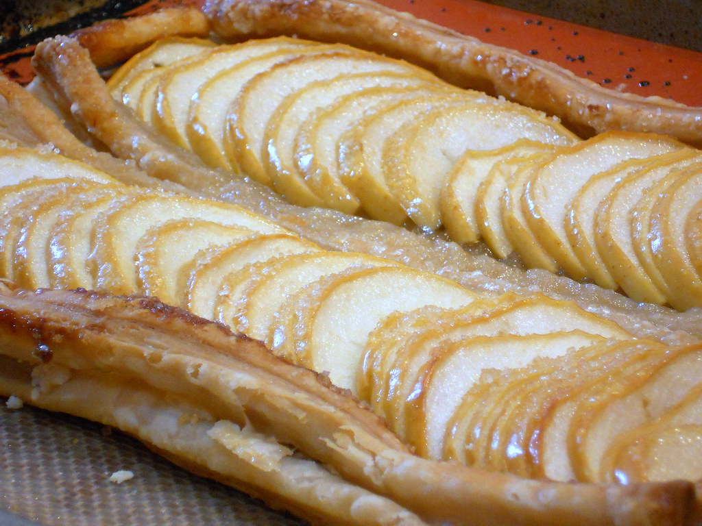 Rustic Fruit Strips Made with Homemade Puff Pastry Flickr