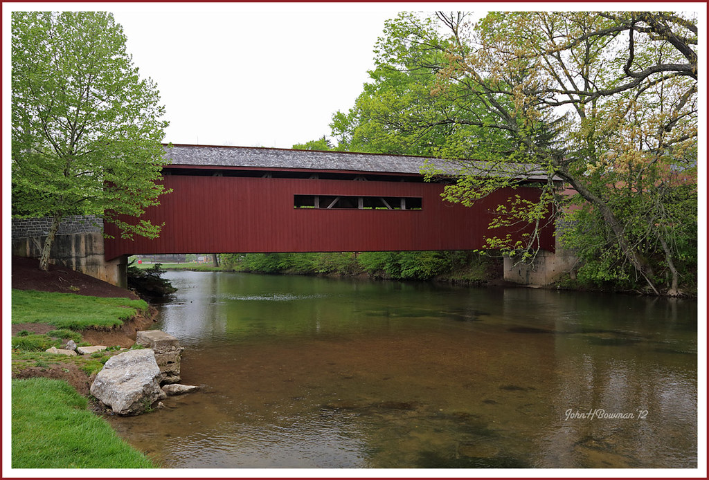 Bowmansdale Covered Bridge Bowmansdale (or Stoner) Covered… Flickr