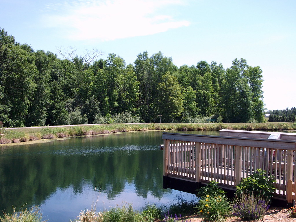 Scenic Windmill Pond Hamus Park Marshfield, WI. Mark Flickr