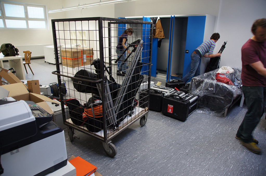 FS1 Studio Construction 2012 fs1.tv FS1 Community TV Salzburg