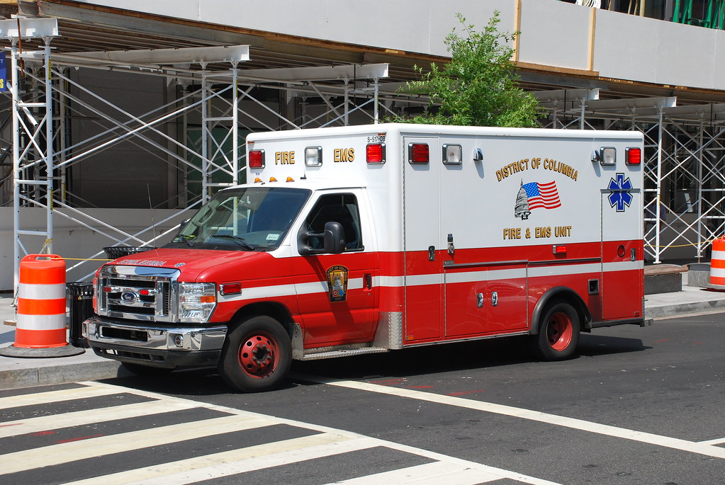 DC Ambulance Ford ambulance in Washington DC. So Cal Metro Flickr