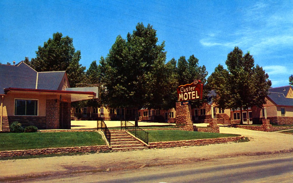 Custer_Motel Custer_SD Located on HiWays 16, 385 & 89 Wes… Flickr