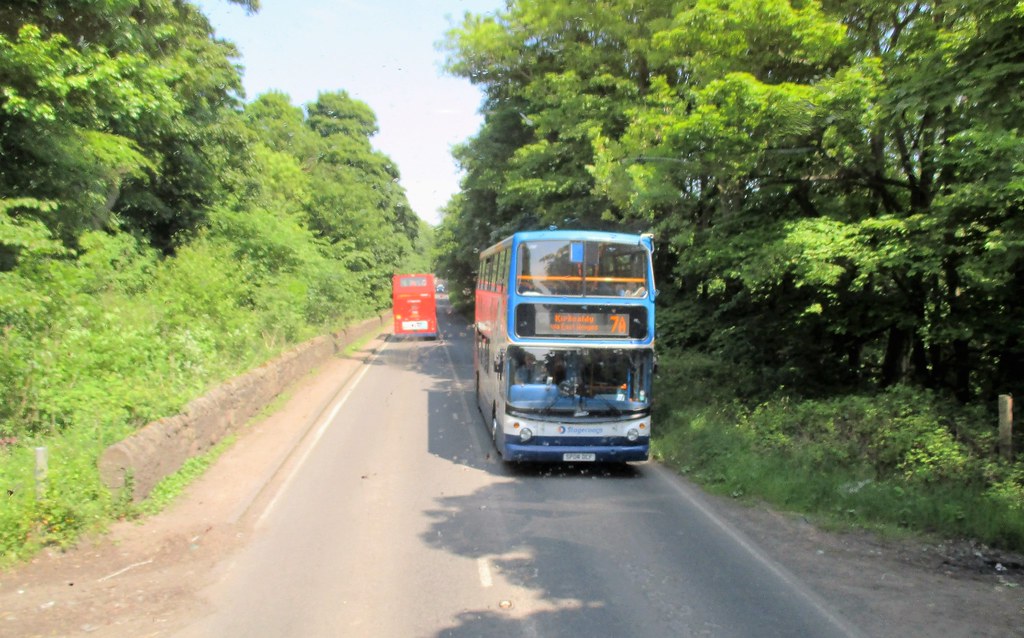 No 7 & 7a Bus's Wemyss Road. Dysart. Fife. Scotland. Terry Gilley