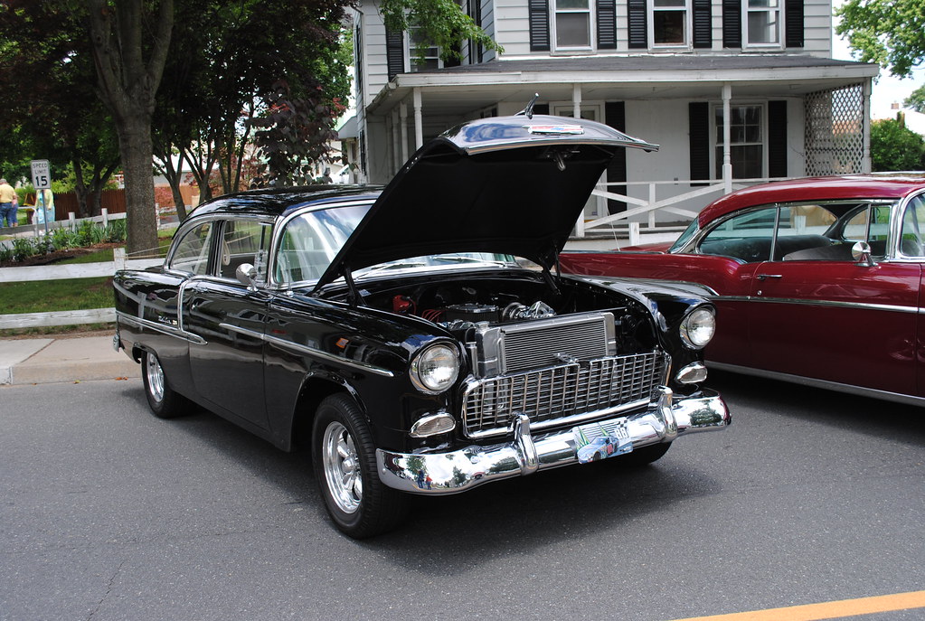 Selbyville, DE Old Timer's Day 2012 A black Chevrolet car … Flickr