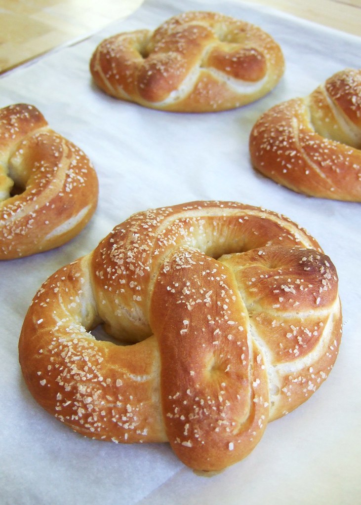 More homemade pretzels I made more soft pretzels last week… Flickr