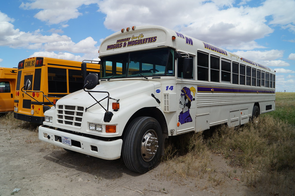 Munday Moguls Blue Bird Vision 14 One of Munday CISD's ac… Flickr
