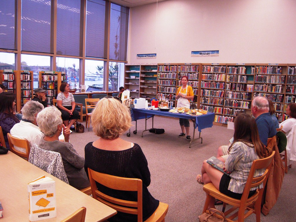 Cheese Tasting Bay Shore Library, Long Beach, CA Long Beach Public