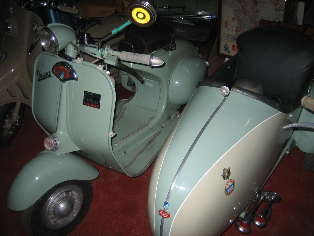 Vespa U Model Sidecar Private Collection in Italy Flickr
