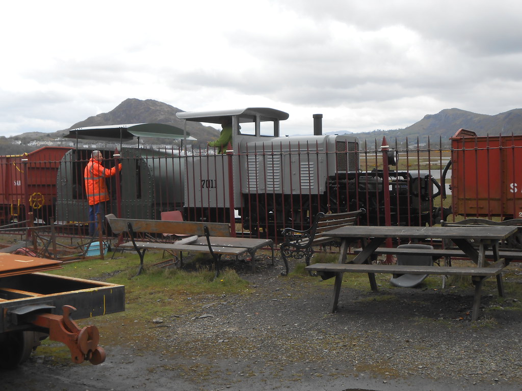 Veterans at Boston Lodge First Wold War veterans 'Moelwyn'… Flickr