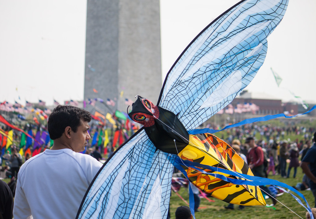 Kite Festival Cherry Blossom Kite Festival, on the grounds… Flickr