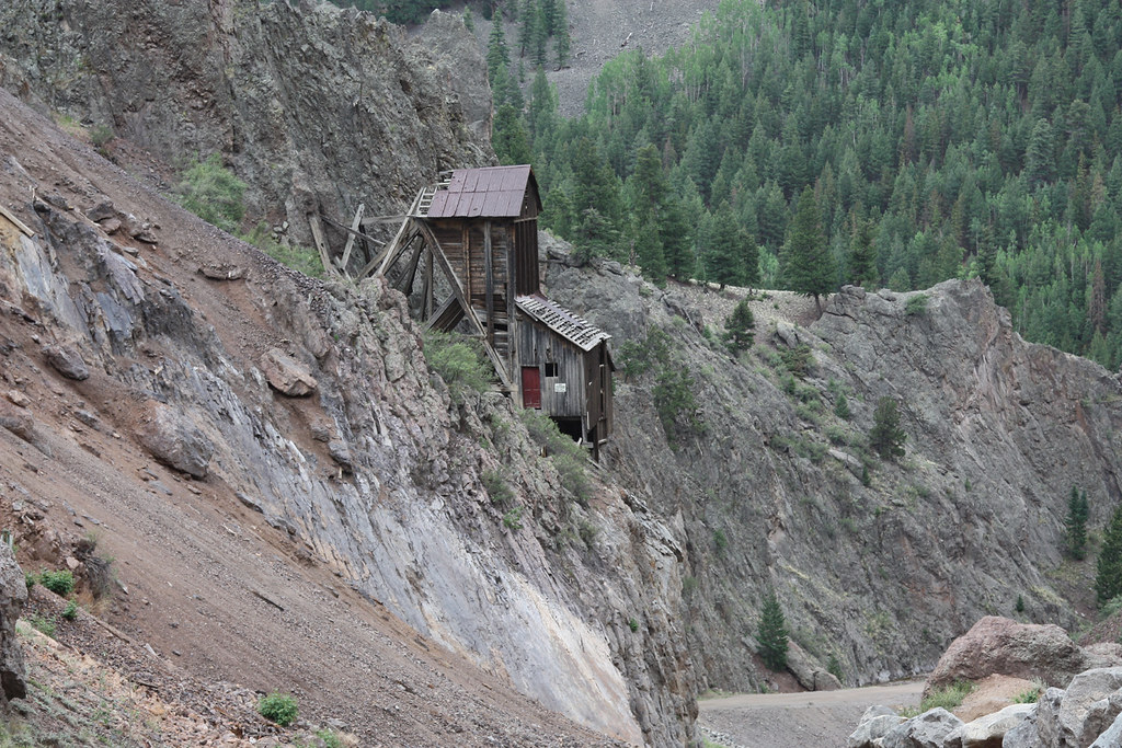 Creede, Colorado Shaft house at the Commodore Mine. Insomnia Cured