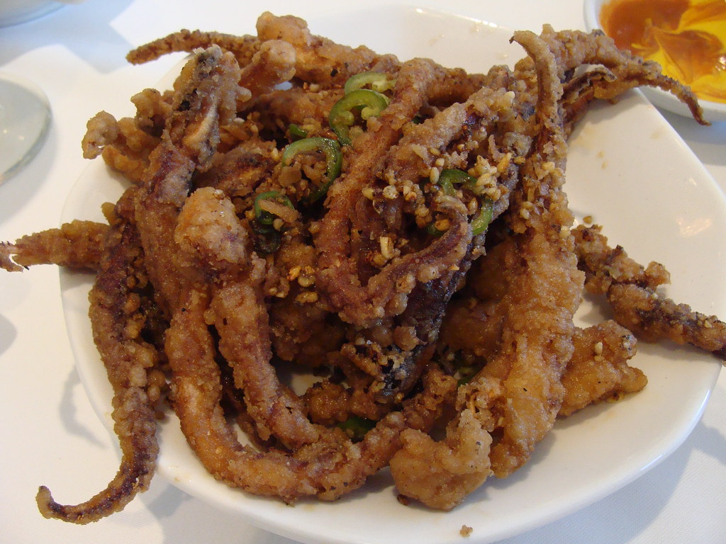 Deep Fried Octopus The Dimsum dishes at the Dung Sing Chin… Flickr