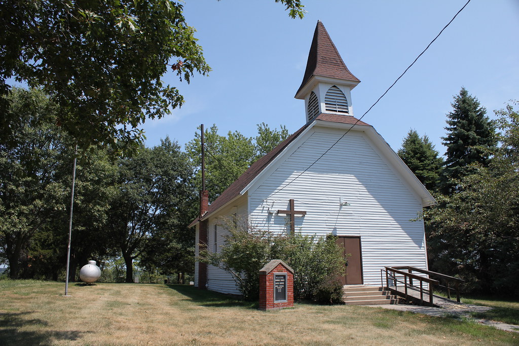 Waubonsie Church rural Tabor, IA The oldest church in Mi… Flickr