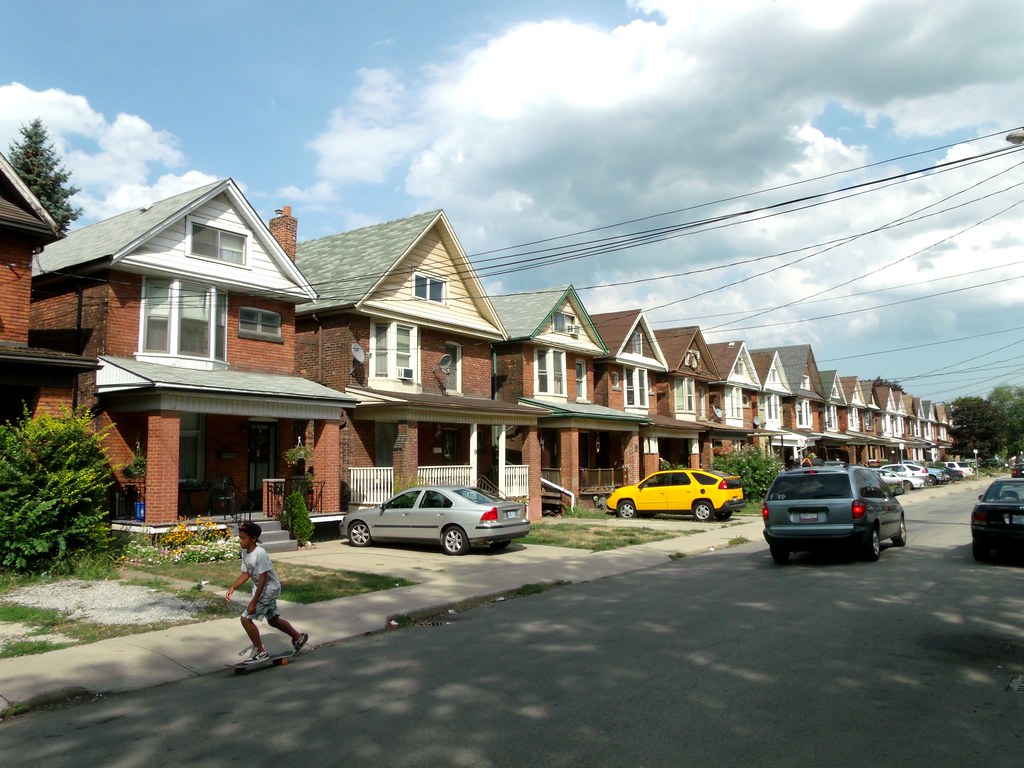 Tidy Working Class Houses. Hamilton, Ontario, Canada Flickr
