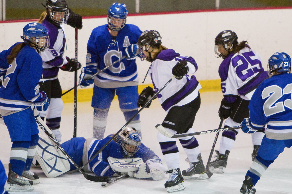 Women's Hockey Sweeps Colby Photo by Rob Mattson/Amherst C… Flickr