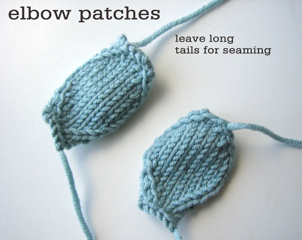 elbowpatches Sweater Technique Series how to knit the G… Flickr