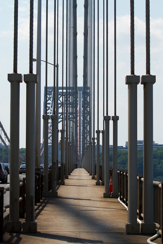 Washington Bridge Suspension Facing New Jersey, t… Flickr