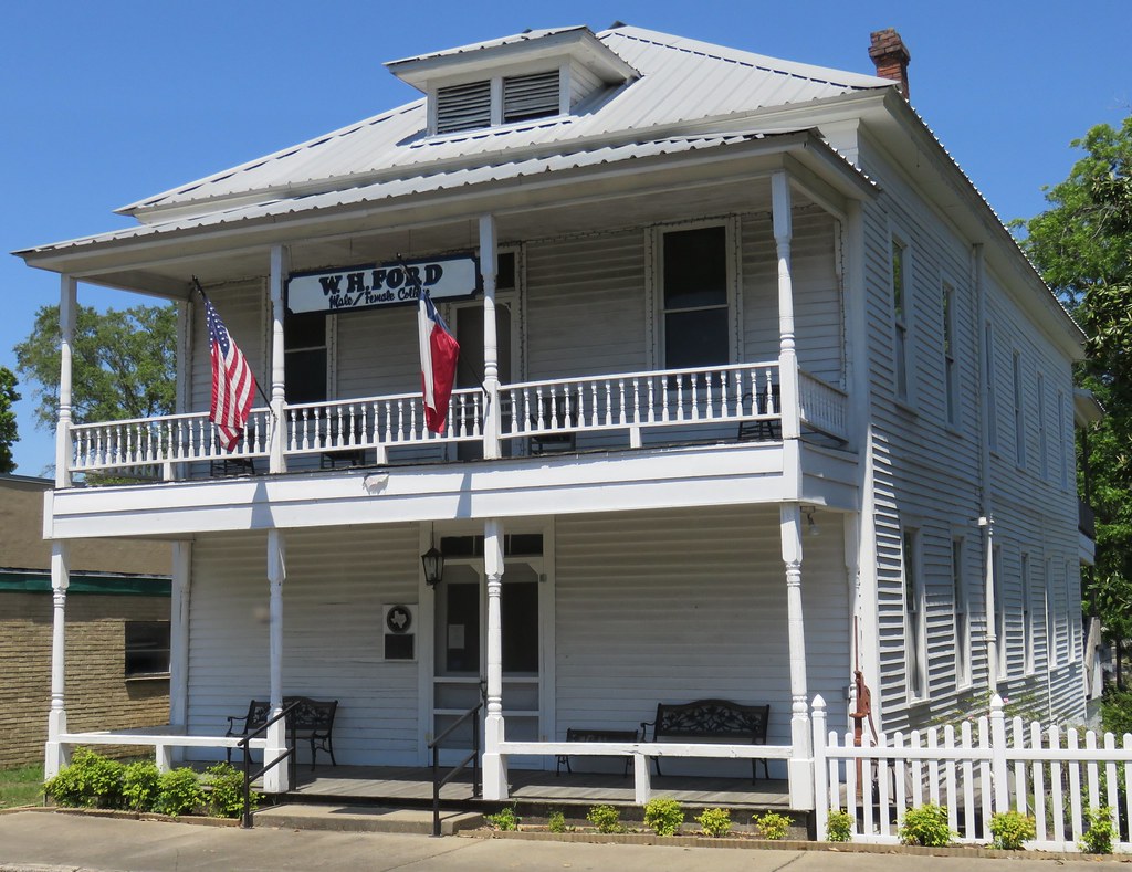 Old W.H. Ford Male and Female College (Newton, Texas) Flickr