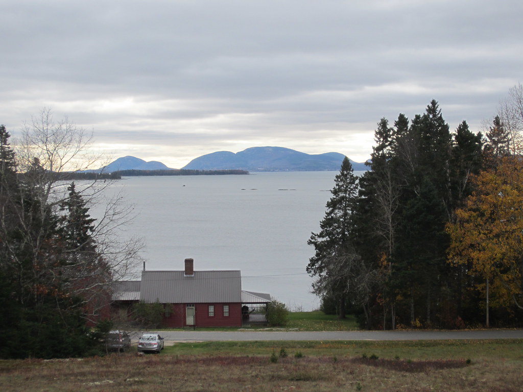 Cadillac Mountain from Sullivan, Maine popea53 Flickr
