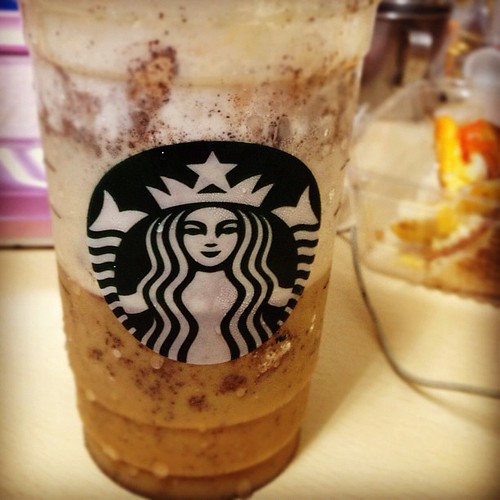 Caramel Java Chip Frappuccino 謝謝可蓉（還有他的厲旭哈哈哈starbucks Flickr