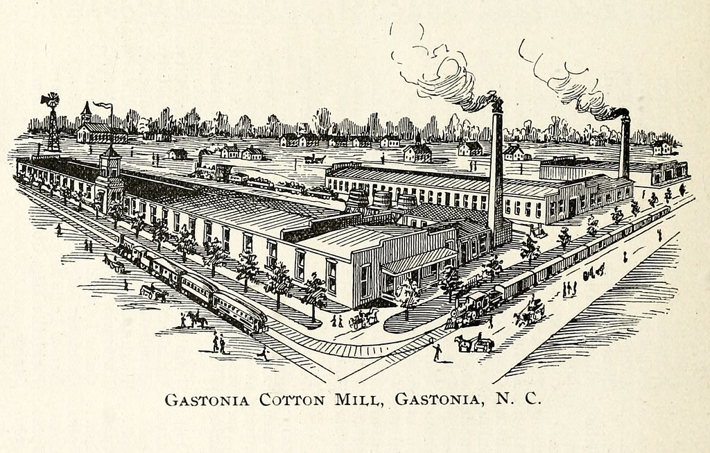 Gastonia Cotton Mill, Gastonia, NC From the 1897 Annual re… Flickr