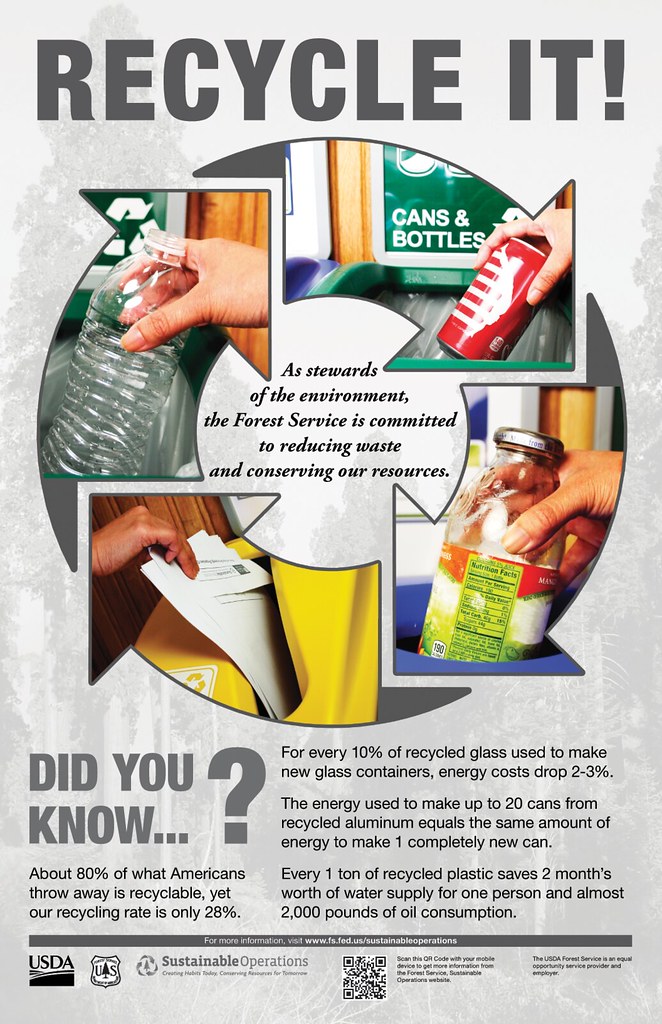 Recycle It! Poster Recycle It! As stewards of the environm… Flickr