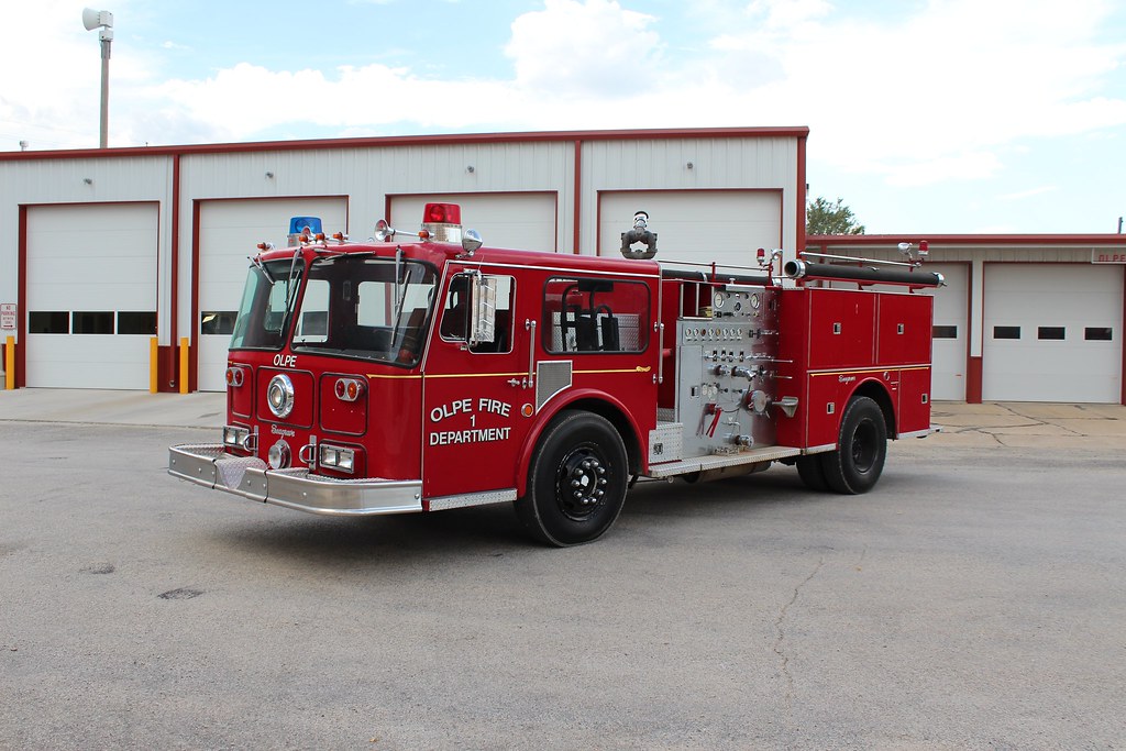Olpe, KS FD Engine 1 retired Olpe, Kansas Fire Department … Flickr
