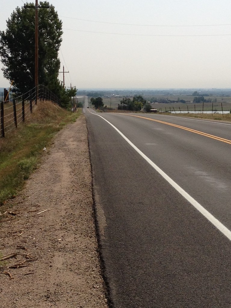 Climbing Nelson Rd Climbing up Nelson Road, Longmont CO Endless
