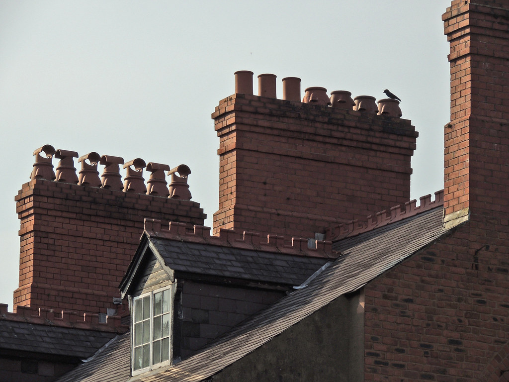 Chimney Pots, Abbey Road, Llangollen, Denbighshire 9 May 2… Flickr