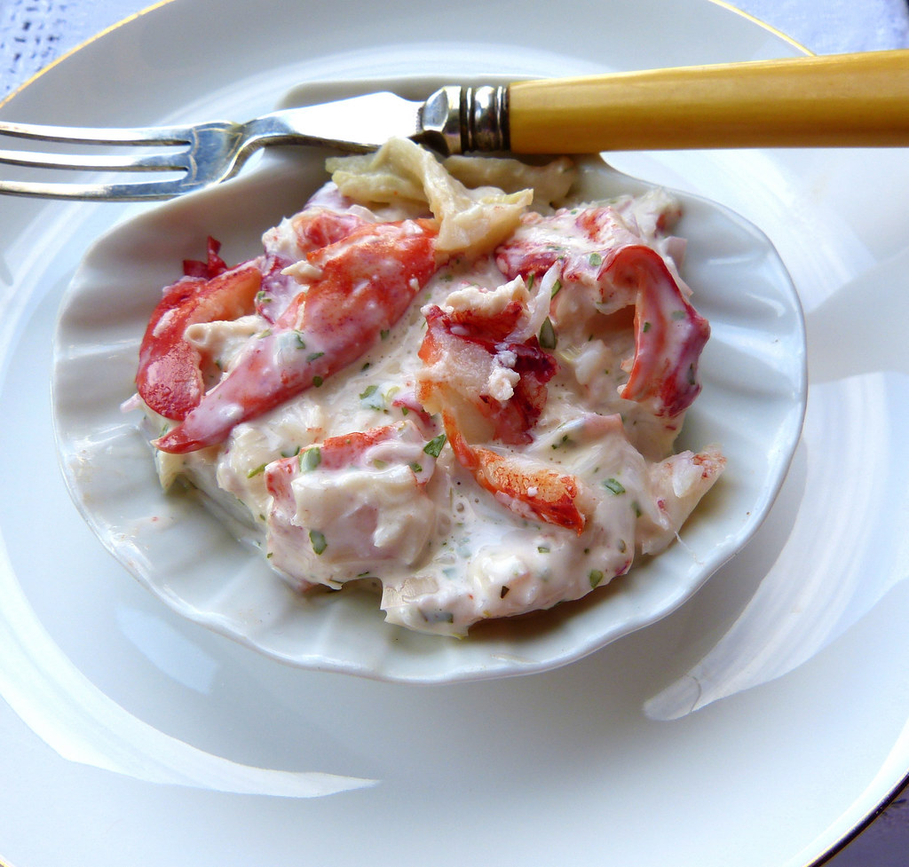 Tarragon Lobster Salad GatoAzul Flickr