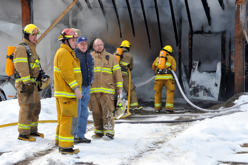 Pemberton Fire Fire this morning in an outbuilding up the