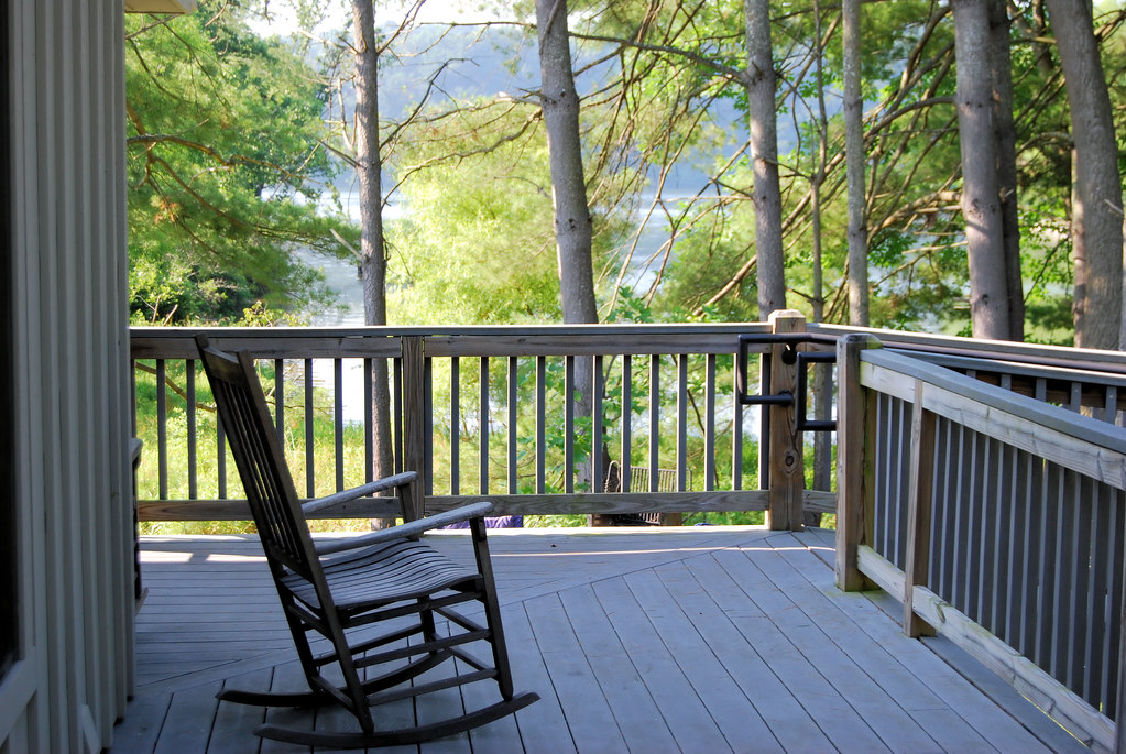 Claytor Lake State Park in June cabin 13 porch view Flickr
