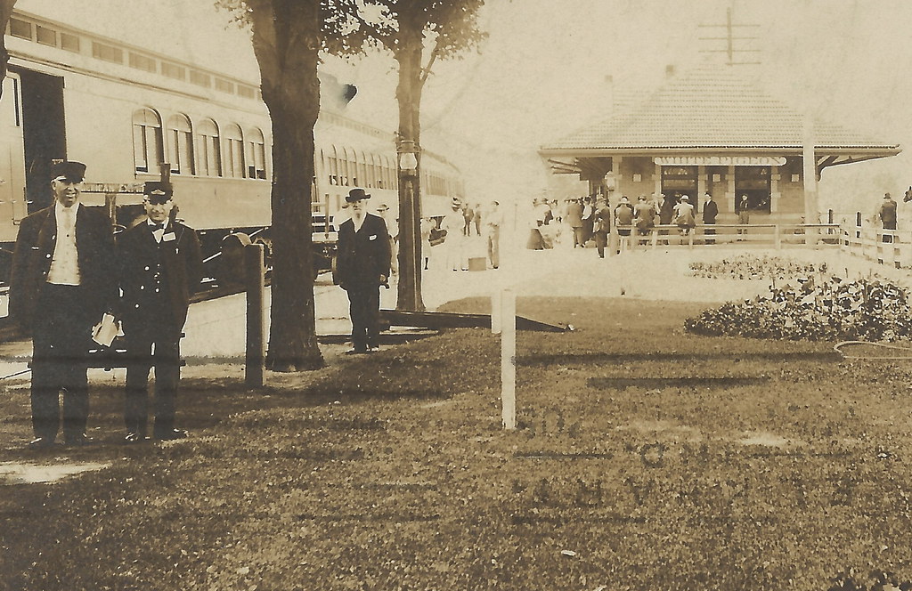 SW White Pigeon MI RPPC DEPOT Gardens Kingsbury Hotel LSMS… Flickr