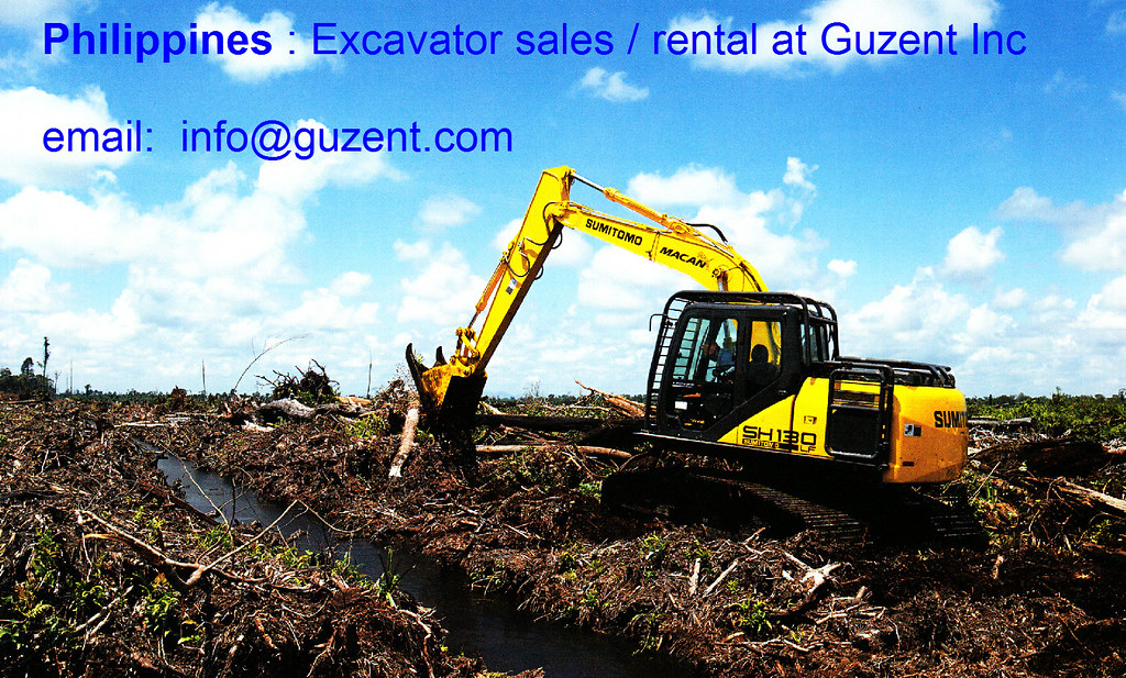 Excavator sales & rental Philippines Excavator sales & ren… Flickr