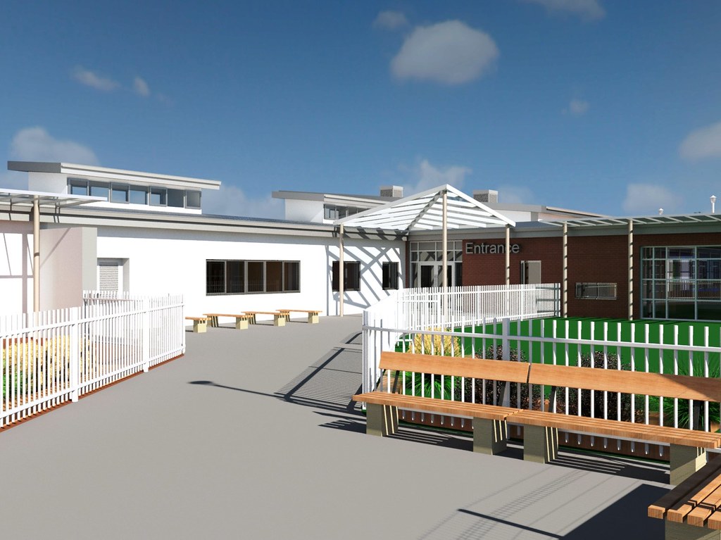 South East Entrance Caerphilly County Borough Council Flickr