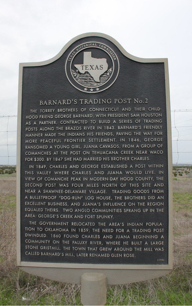 Barnard's Trading Post No. 2,Glen Rose, Texas Historical M… Flickr