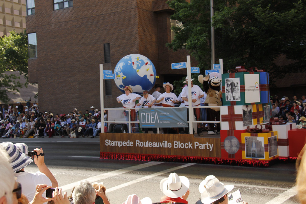 Rouleauville Float Calgary Stampede Parade 2012 begineerphotos Flickr