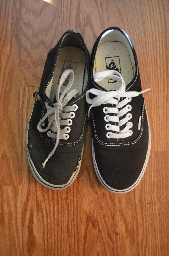 something new to replace the old. these worn out vans are … Flickr