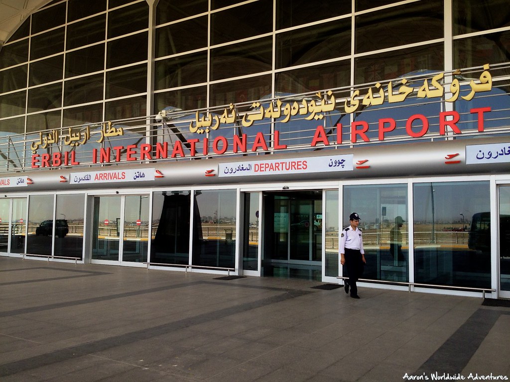 Erbil International Airport (EBL) The entrance to Erbil In… Flickr