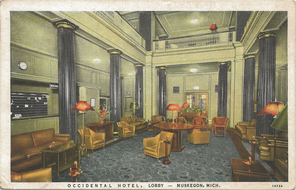 SW Muskegon MI LOBBY INTERIOR Occidential Hotel 273 Rooms … Flickr